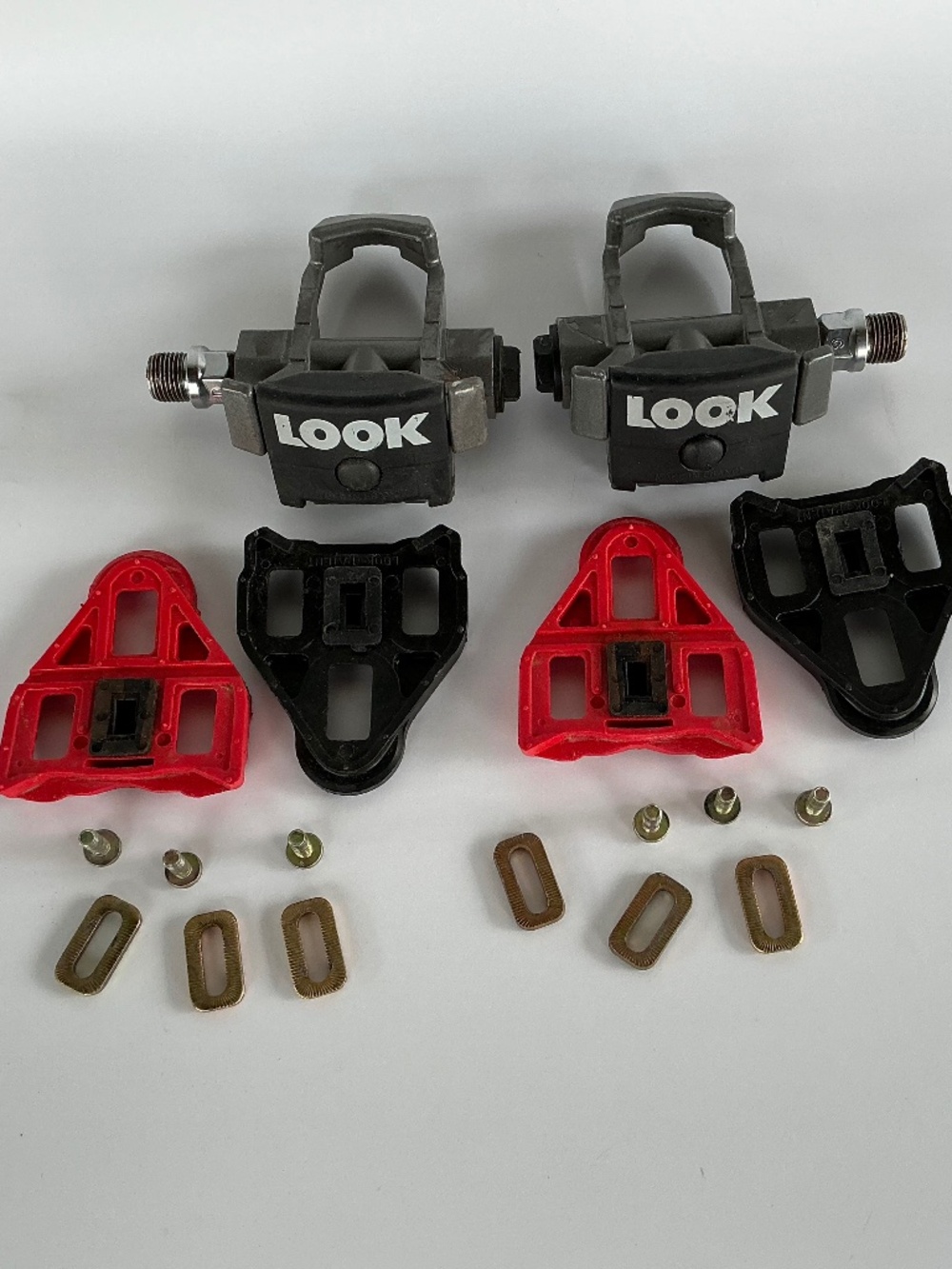Look Clipless Pedals & Mounting Hardware Vintage Road Cycling Equipment